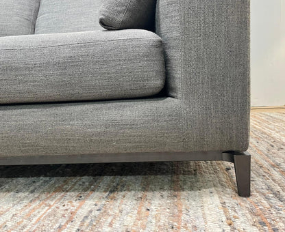 Nieuwstaat Minotti Andersen 2-zits Grijs – NP: €7.000