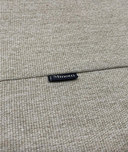 Minotti Hamilton Hoekbank + Hocker | Garantie | NP €19.500
