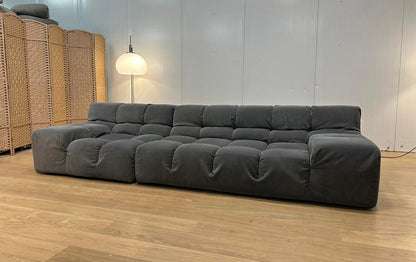 B&B Italia Tufty Time 4/5-Zits Donkergrijs