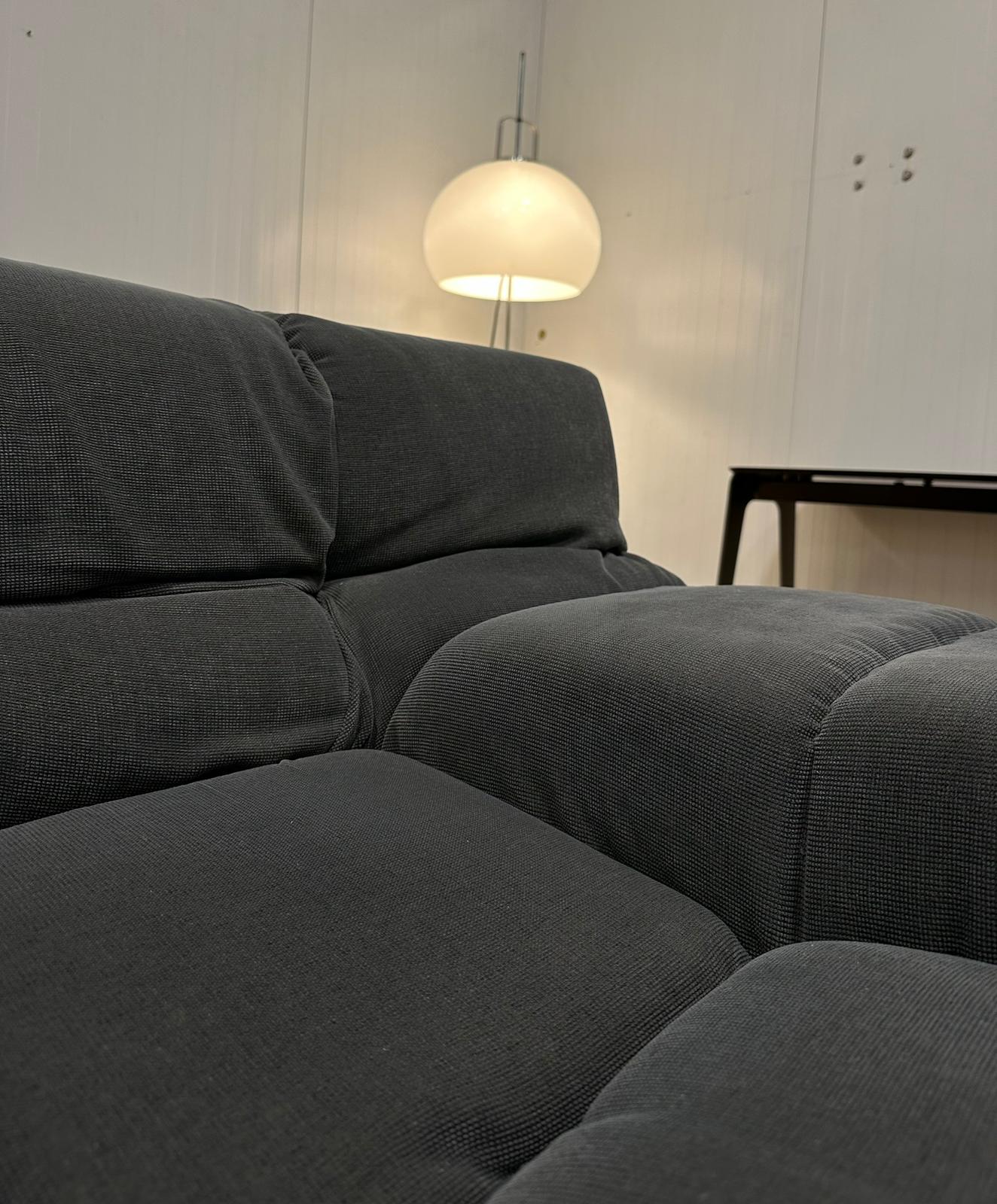 B&B Italia Tufty Time 4/5-Zits Donkergrijs