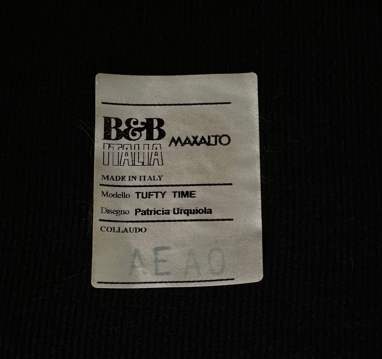 B&B Italia Tufty Time 4/5-Zits Donkergrijs