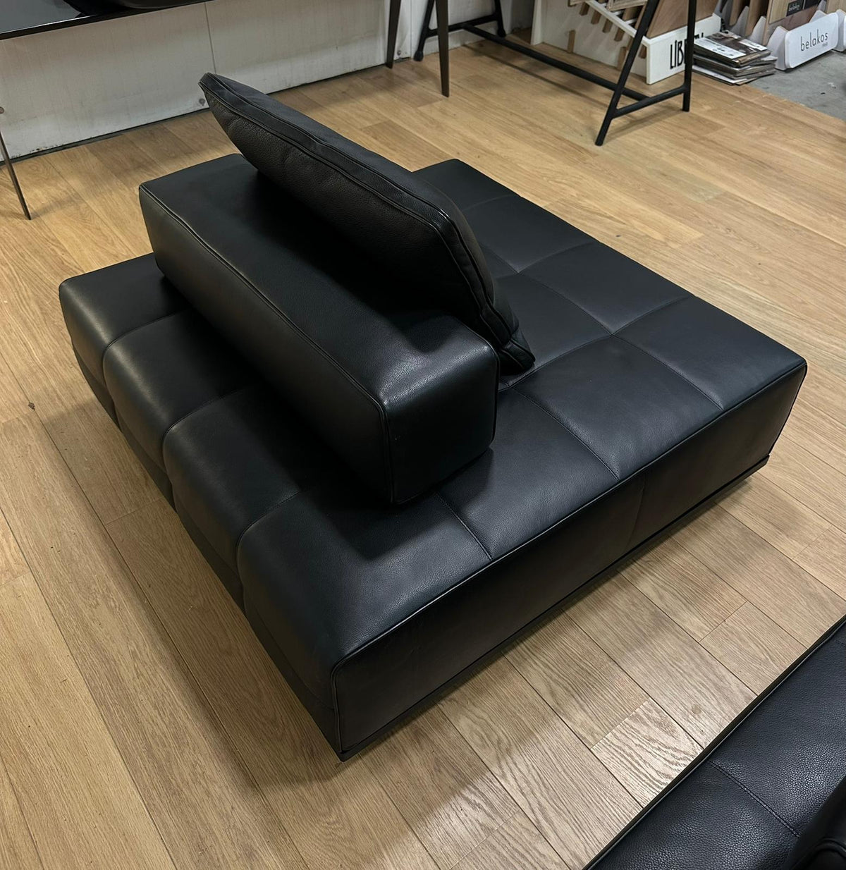 NIEUW Minotti Lawrence 2x Element Leer + GARANTIE