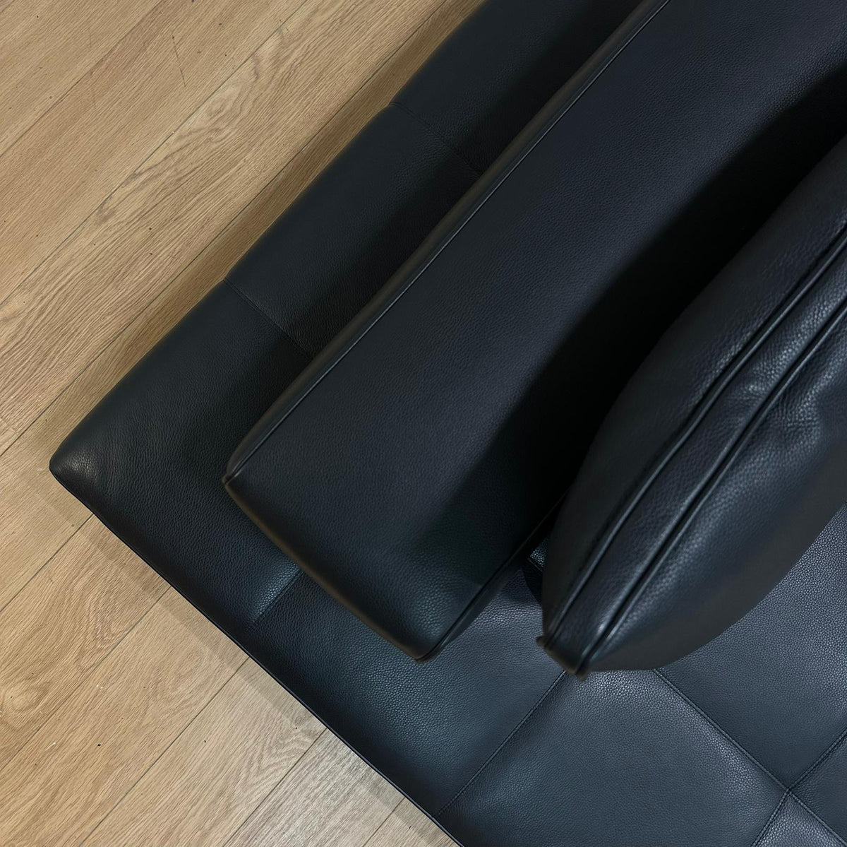 NIEUW Minotti Lawrence 2x Element Leer + GARANTIE