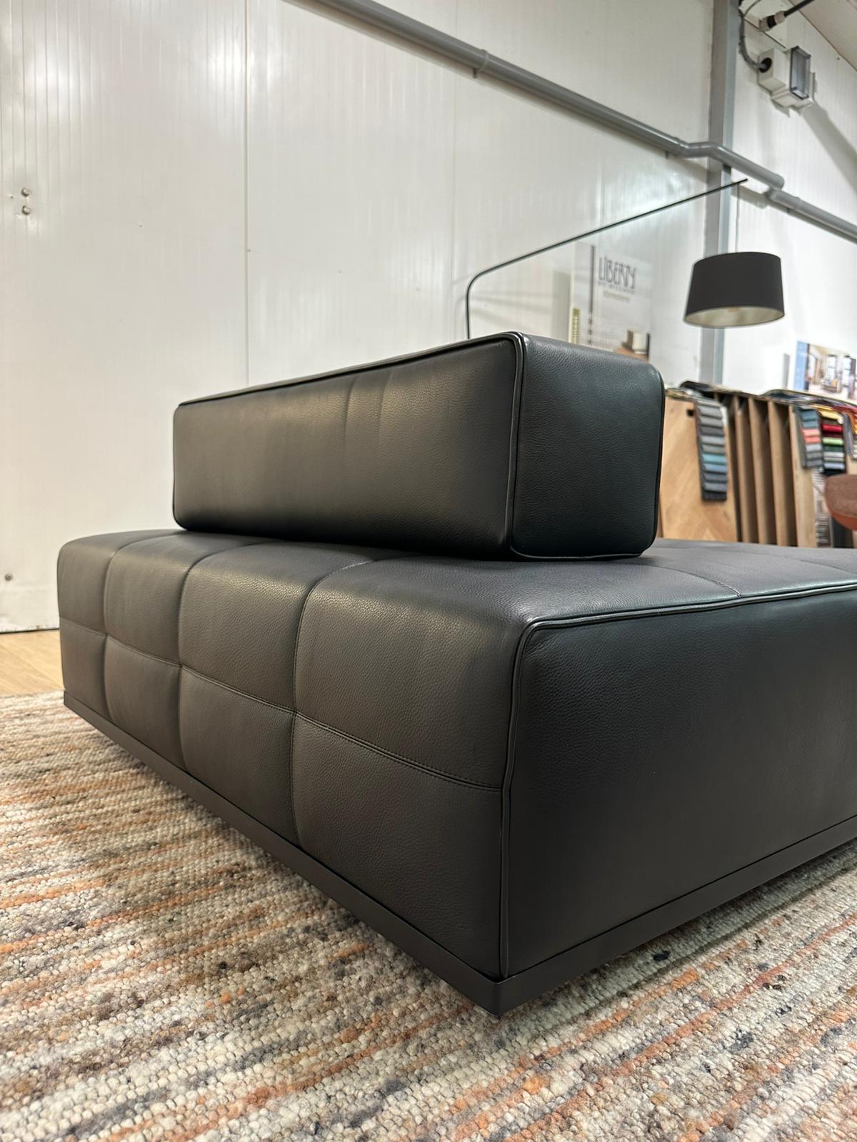 NIEUW Minotti Lawrence 2x Element Leer + GARANTIE