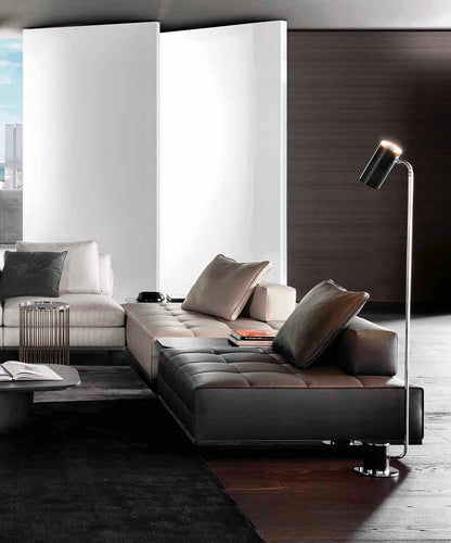 Minotti Lawrence Element Zwart Leder (2x) – NP: €14.000