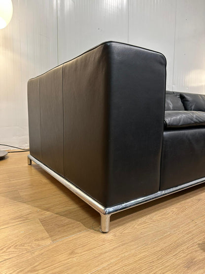 ZGAN De Sede DS-7 Hoekbank + Hocker + GARANTIE – NP: €23.100