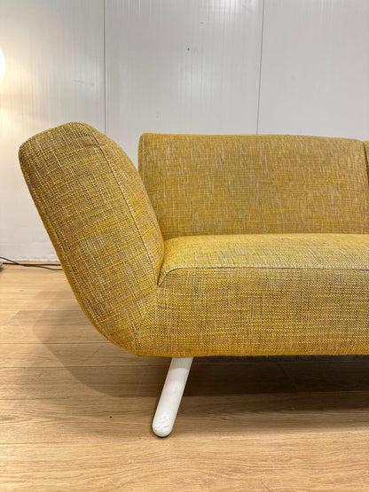 ZGAN Pode 3-Zits Bank Geel + GARANTIE