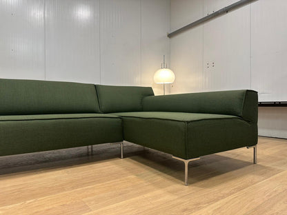 NIEUW Gestoffeerde Design on Stock Bloq Hoekbank + GARANTIE