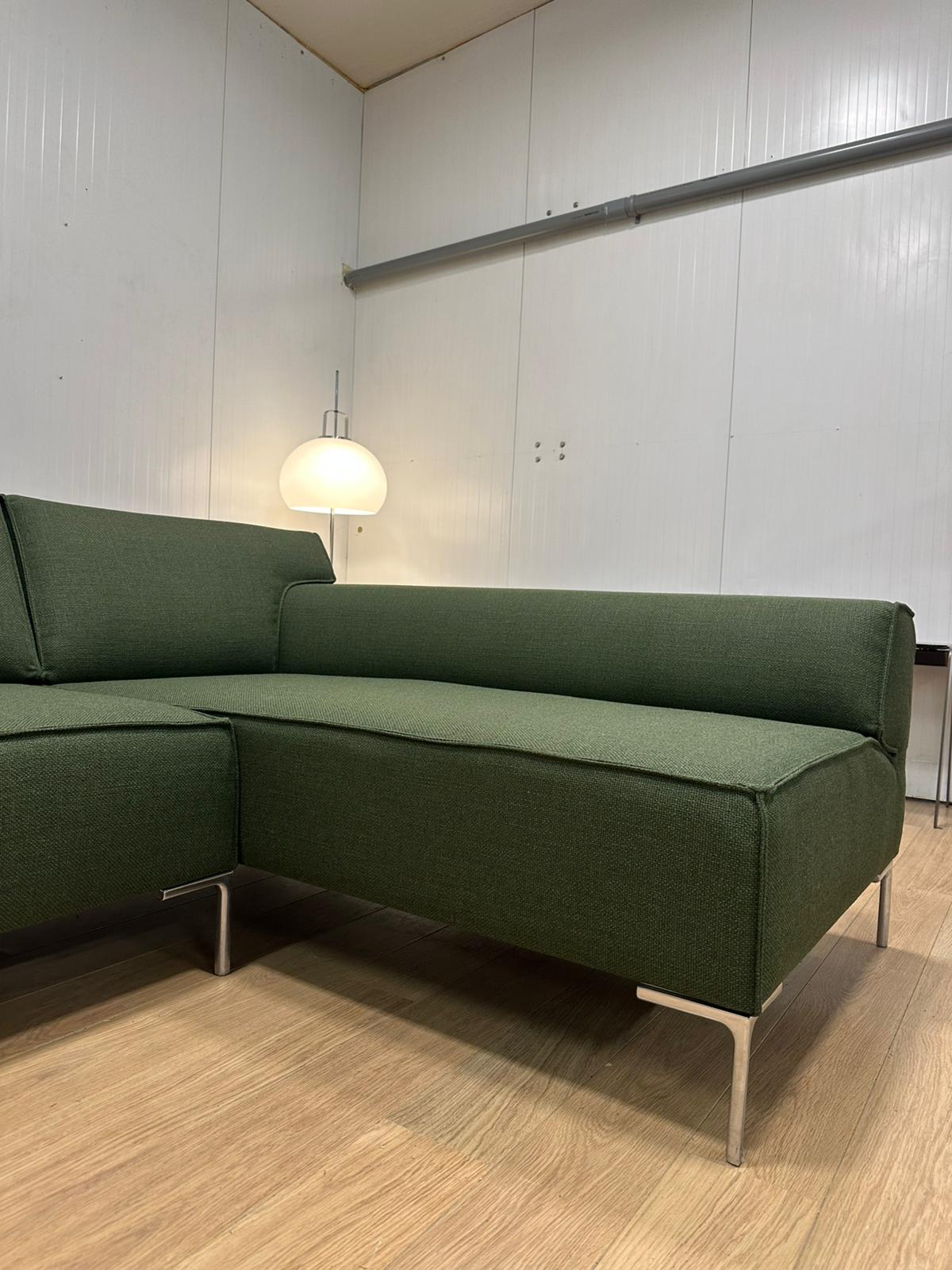 NIEUW Gestoffeerde Design on Stock Bloq Hoekbank + GARANTIE