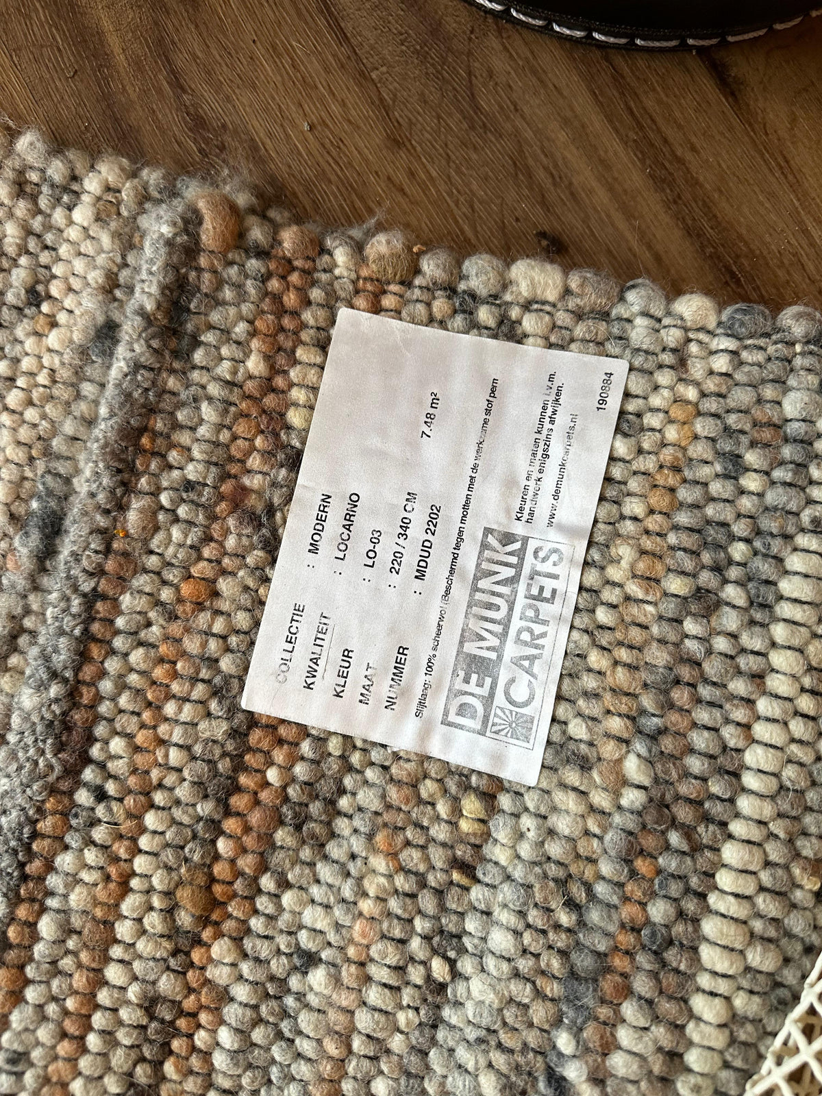 NIEUWSTAAT De Munk Locarno 220x340 + GARANTIE – NP: €2.609
