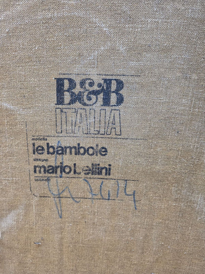 B&B Italia Bambola Fauteuil (herstoffering) + GARANTIE