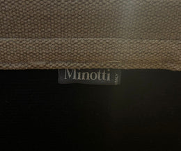 NIEUWSTAAT Minotti Aston Hocker + GARANTIE NP €1750