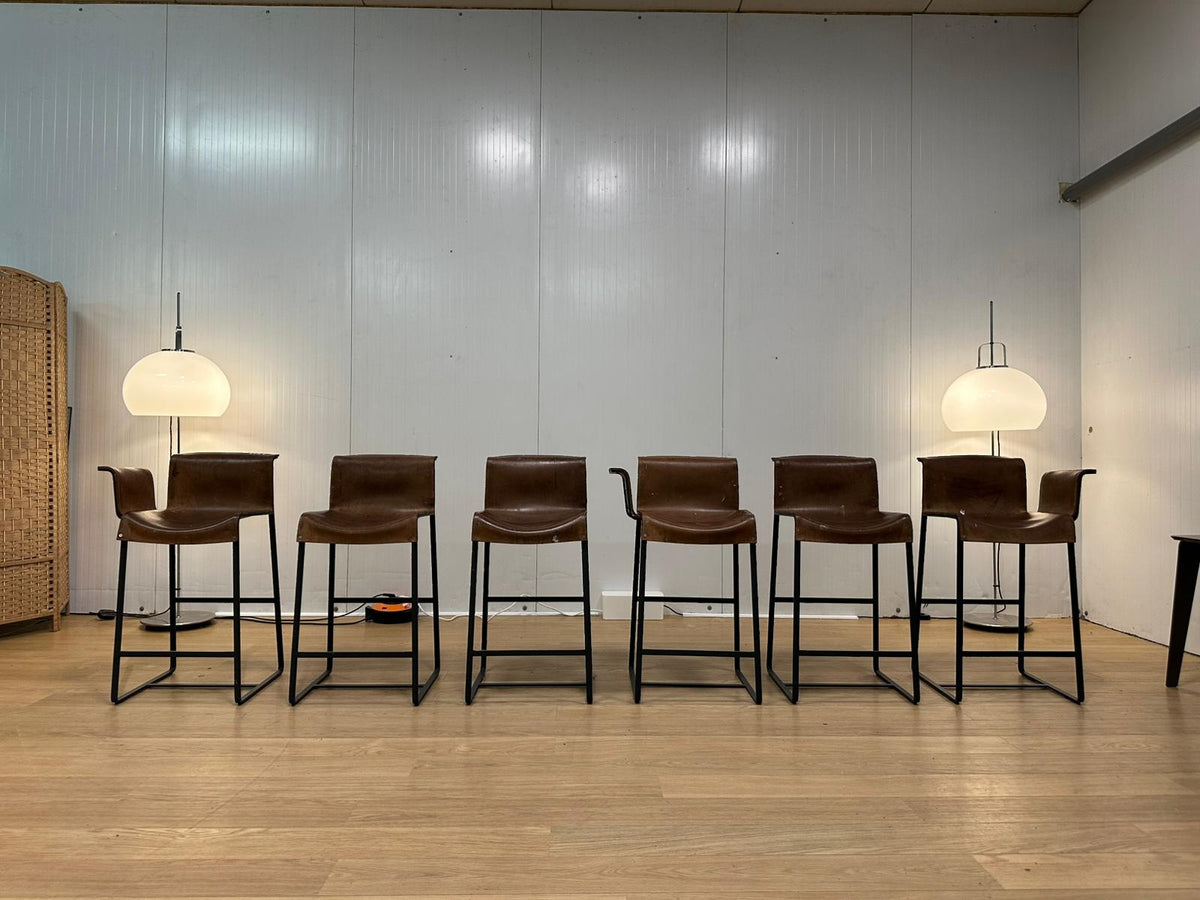 QLIV Founded Stoelen 6x / Barkruk Set NP €7500