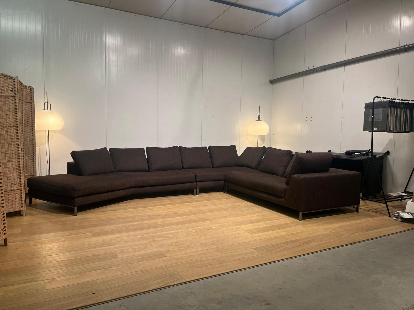ZGAN Minotti Hamilton Hoekbank + GARANTIE NP €30.000