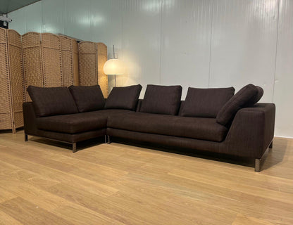 ZGAN Minotti Hamilton Hoekbank + GARANTIE NP €30.000