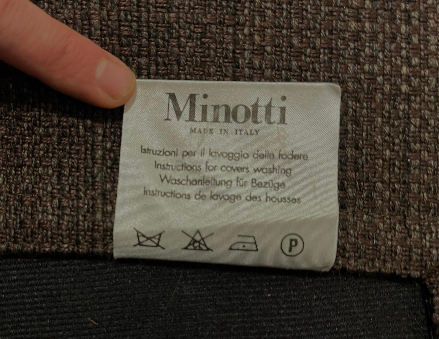 ZGAN Minotti Hamilton Hoekbank + GARANTIE NP €30.000