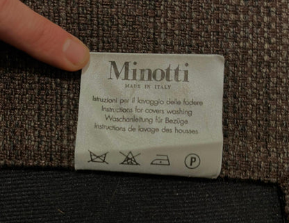 ZGAN Minotti Hamilton Hoekbank + GARANTIE NP €30.000
