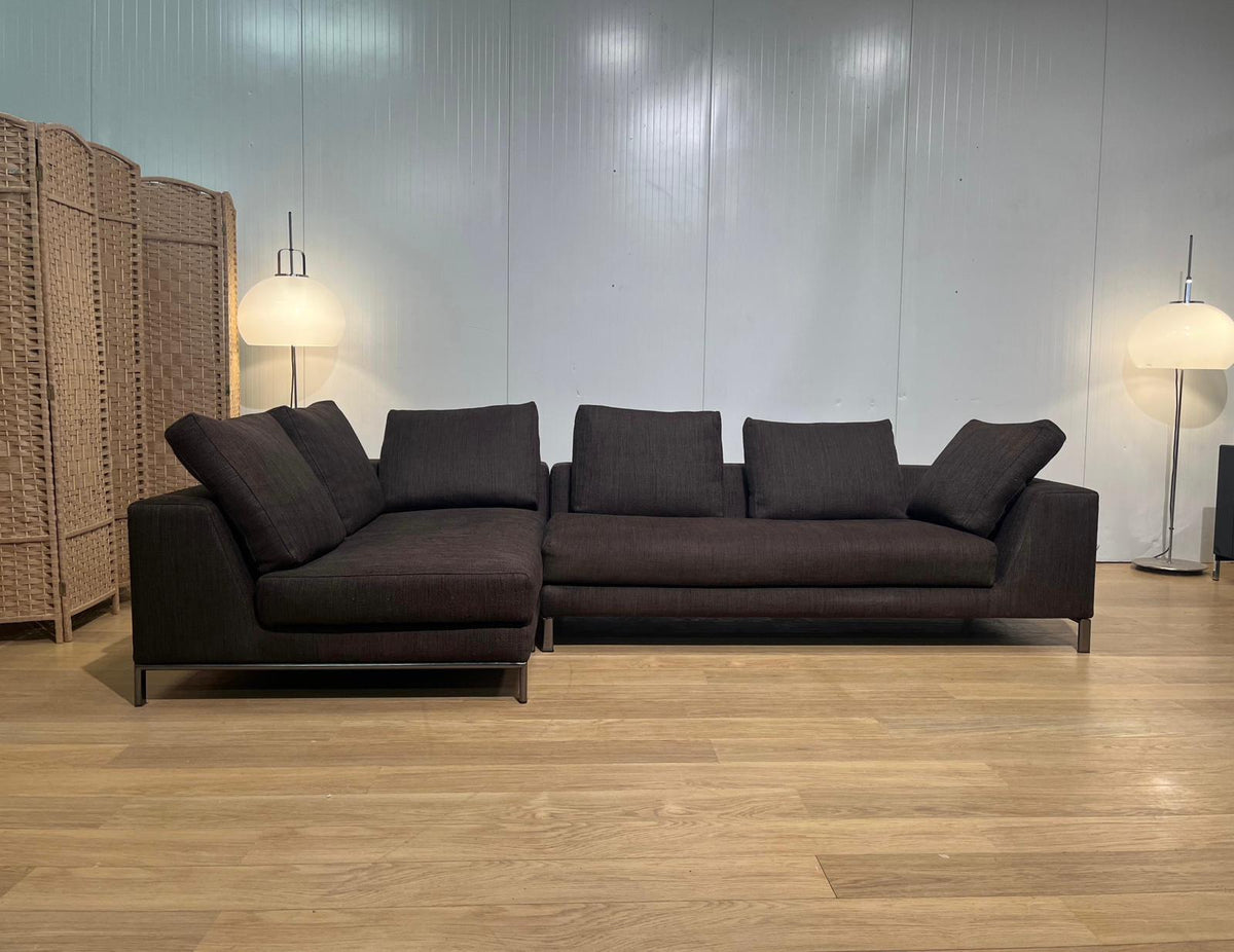 ZGAN Minotti Hamilton Hoekbank + GARANTIE NP €23.000