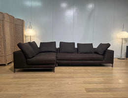 ZGAN Minotti Hamilton Hoekbank + GARANTIE NP €23.000