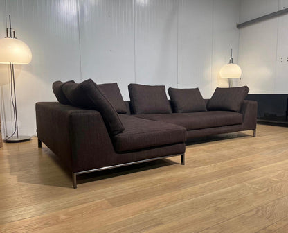 ZGAN Minotti Hamilton Hoekbank + GARANTIE NP €23.000
