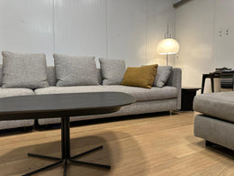 NIEUWSTAAT Minotti Granville Hoekbank NP €30.000 + GARANTIE