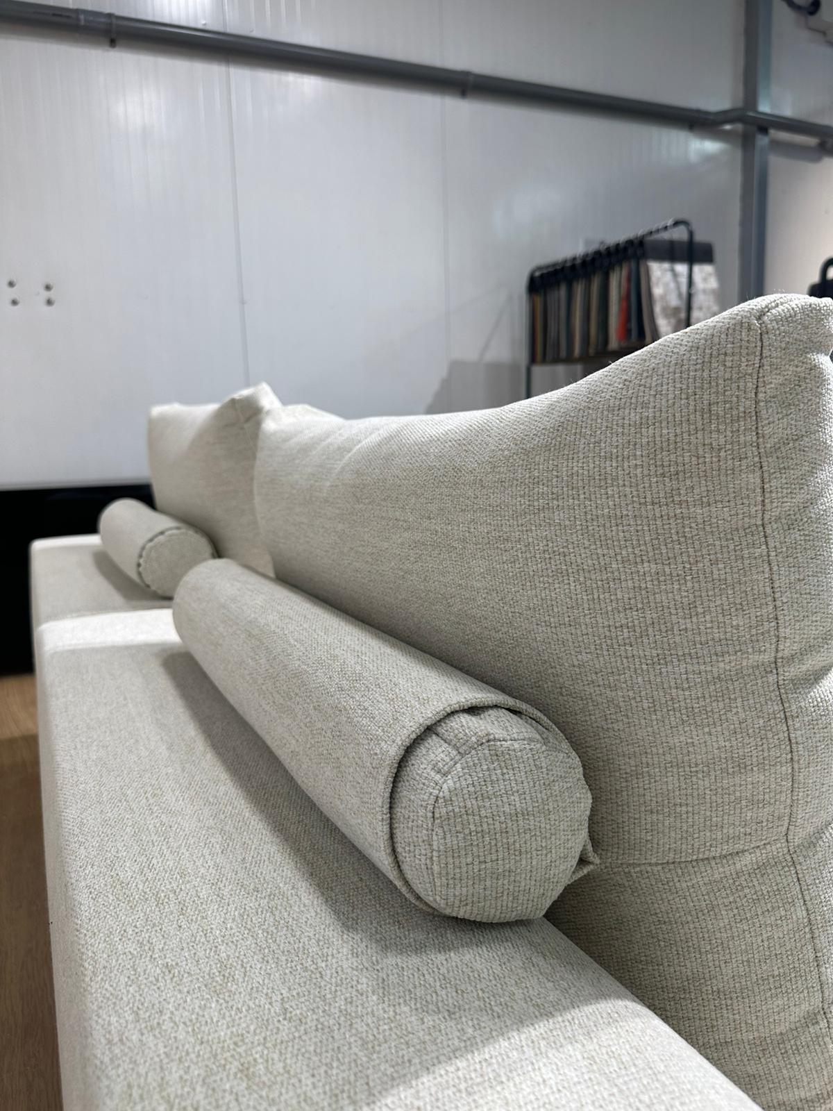 NIEUW GESTOFFEERD Flexform Groundpiece Hoekbank