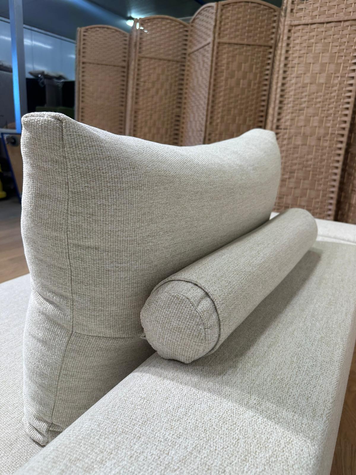 NIEUW GESTOFFEERD Flexform Groundpiece Hoekbank