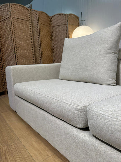 NIEUW GESTOFFEERD Flexform Groundpiece Hoekbank