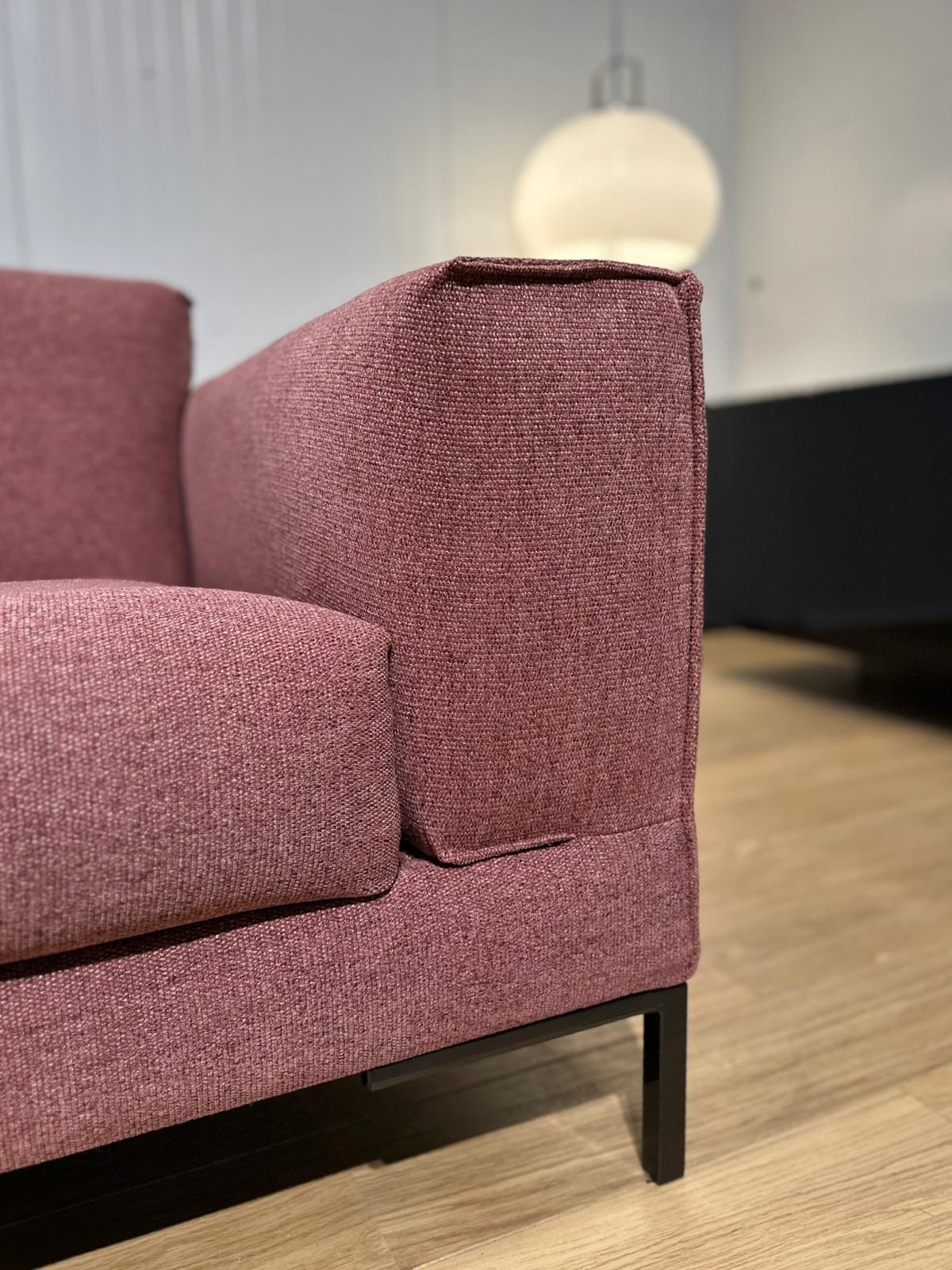 NIEUW GESTOFFEERD Design on Stock Aikon 3-Zits Roze