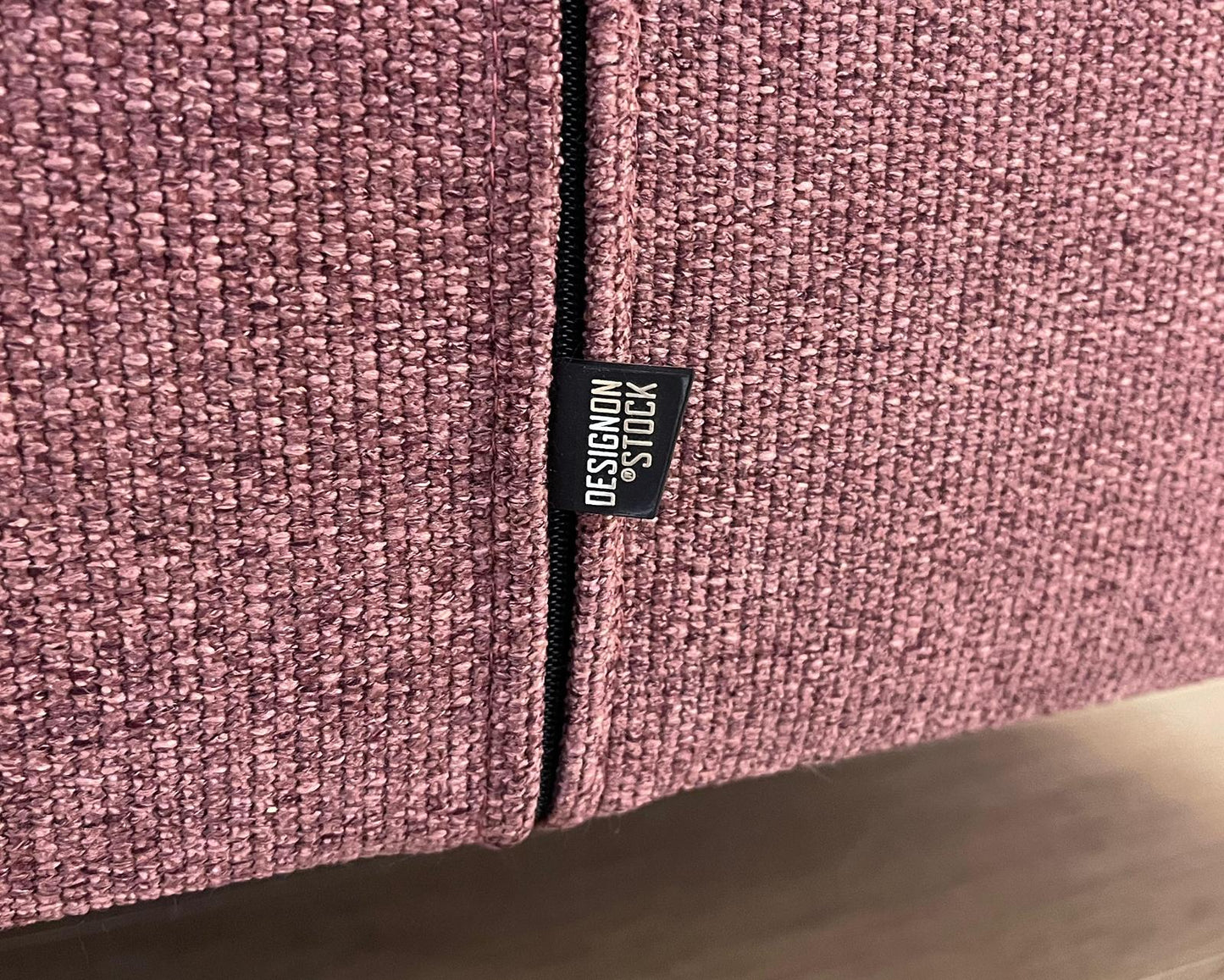 NIEUW GESTOFFEERD Design on Stock Bloq Hoekbank Aubergine