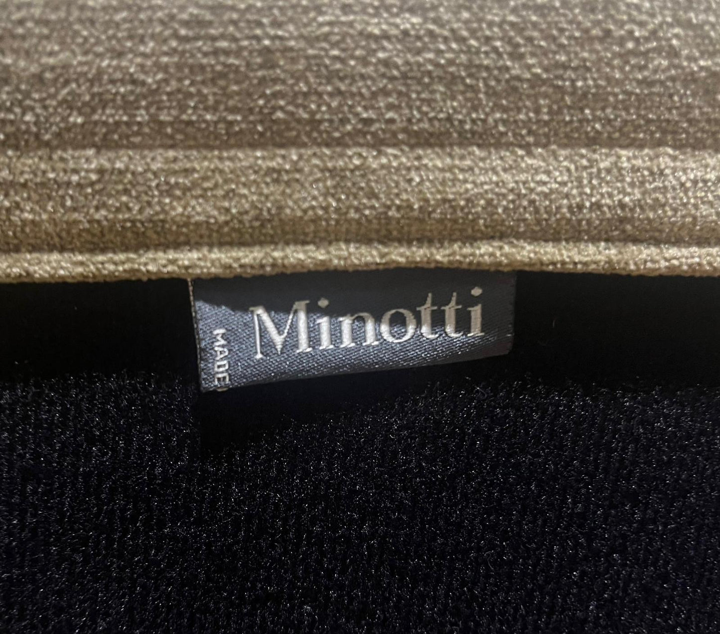 NIEUWSTAAT Minotti Dining Chairs Beige/Taupe Set 4