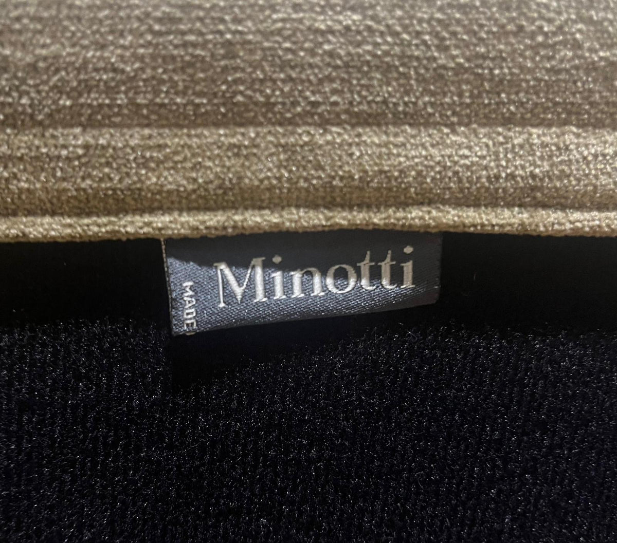 NIEUWSTAAT Minotti Dining Chairs Beige/Taupe Set 4