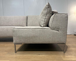NIEUW GESTOFFEERD Design on Stock Bloq Hoekbank Ecru NP 7500