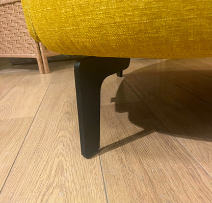 Leolux Jill Fauteuil Geel Nieuwstaat