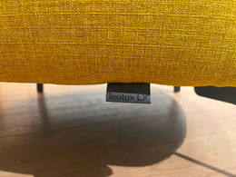 Nieuwstaat 4x Leolux Jill Fauteuil Geel