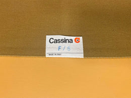 Nieuwstaat Cassina Maralunga Fauteuil Bruin Leer