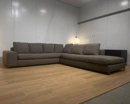 NIEUWSTAAT Minotti Williams Hoekbank + GARANTIE