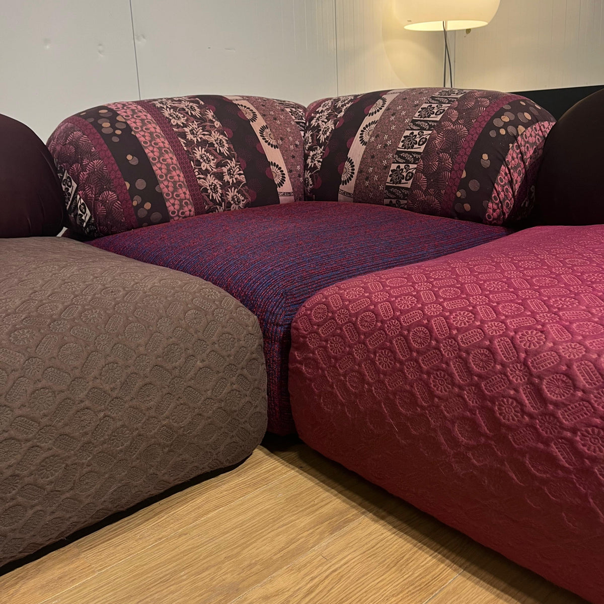 NIEUWSTAAT Roche Bobois Annagramme Hoekbank + GARANTIE
