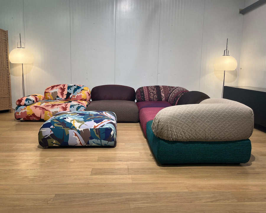 NIEUWSTAAT Roche Bobois Annagramme Hoekbank + GARANTIE