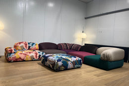 NIEUWSTAAT Roche Bobois Annagramme Hoekbank + GARANTIE