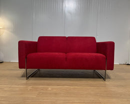 NIEUW GESTOFFEERD Artifort Mare Loveseat Rood + Garantie