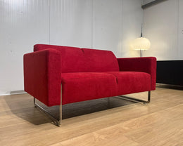 NIEUW GESTOFFEERD Artifort Mare Loveseat Rood + Garantie