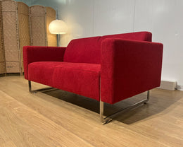 NIEUW GESTOFFEERD Artifort Mare Loveseat Rood + Garantie