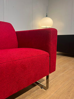 NIEUW GESTOFFEERD Artifort Mare Loveseat Rood + Garantie
