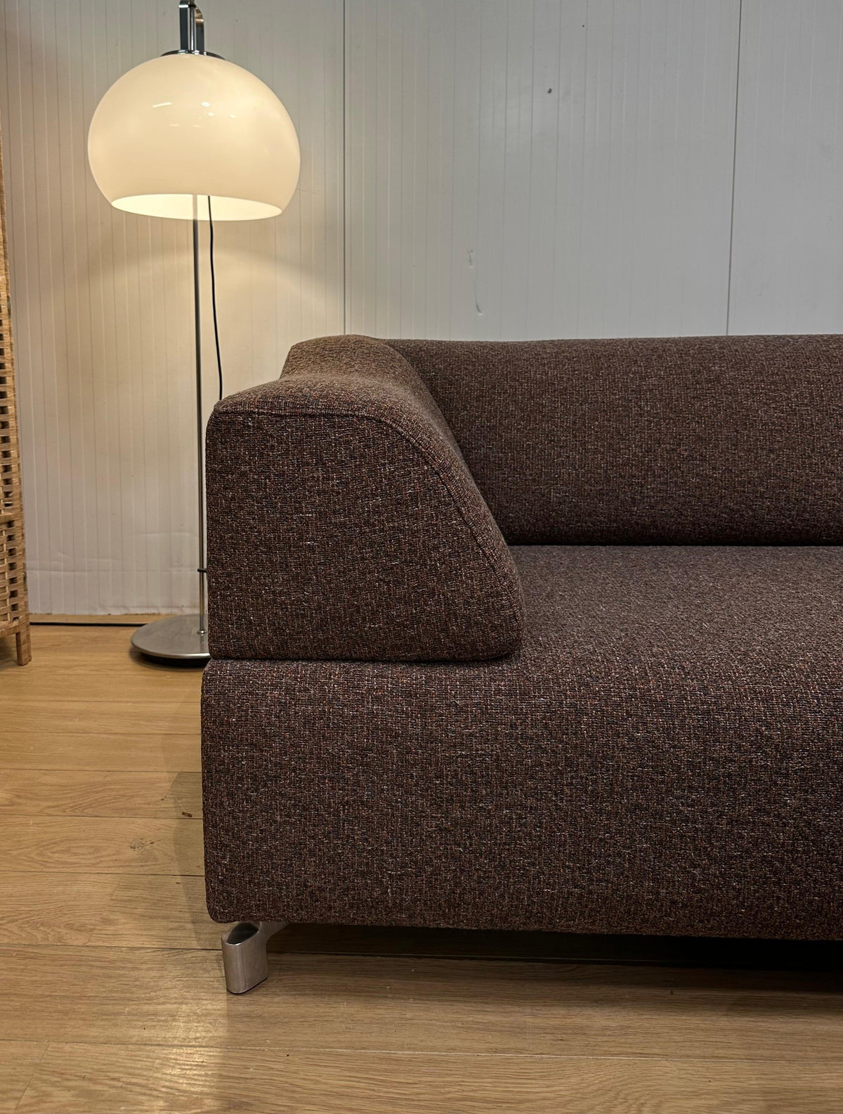 NIEUW Leolux Faya Lobi Hoekbank + Hocker Ploegwol + GARANTIE
