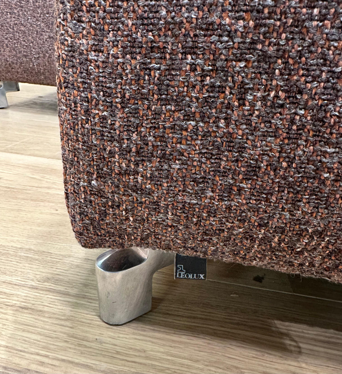 NIEUW Leolux Faya Lobi Hoekbank + Hocker Ploegwol + GARANTIE