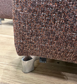 NIEUW Leolux Faya Lobi Hoekbank Ploegwol + Hocker