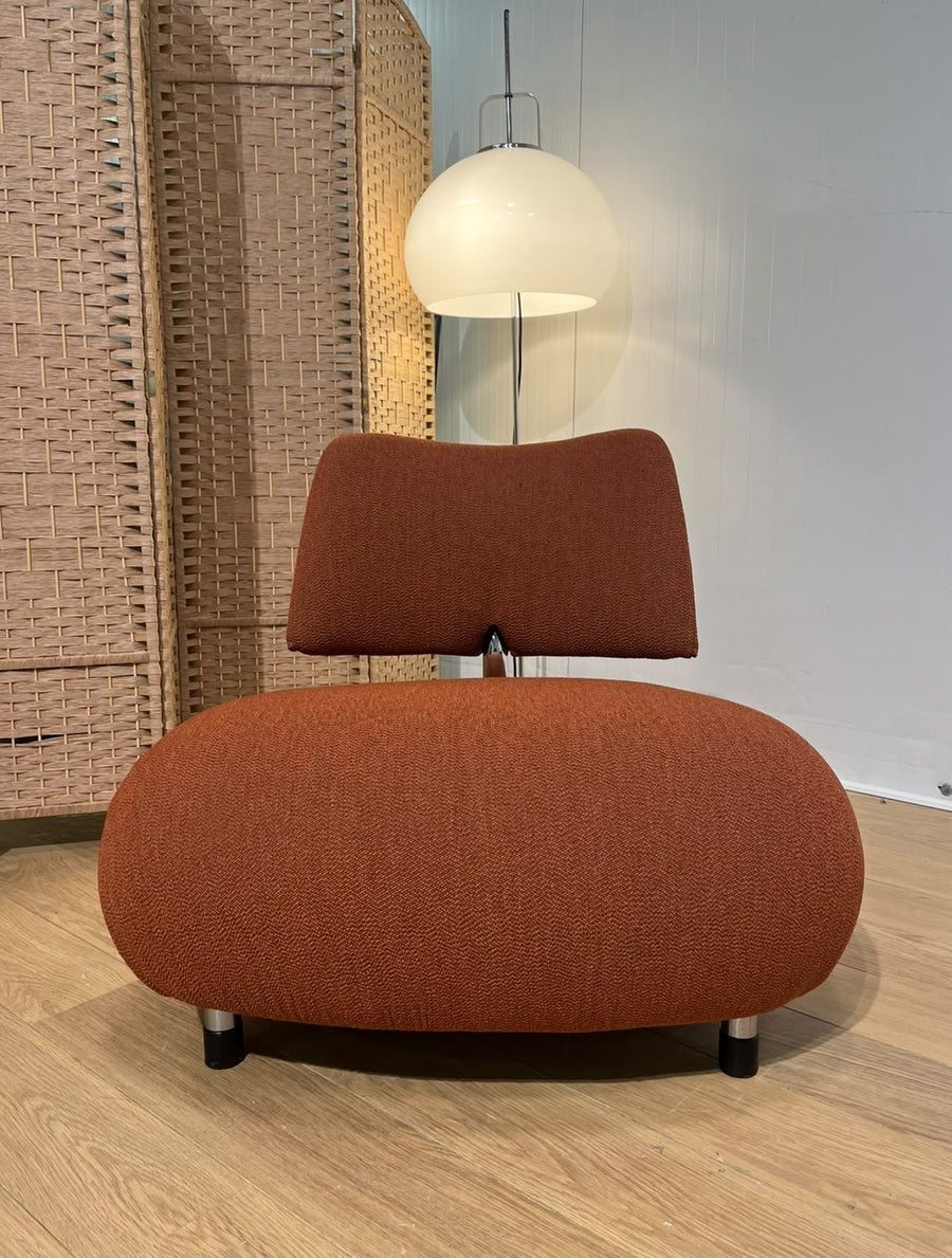 NIEUW GESTOFFEERD Leolux Pallone Fauteuil + Garantie