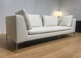 NIEUW B&B Italia Charles 3-Zits Ecru + GARANTIE