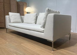NIEUW B&B Italia Charles 3-Zits Ecru + GARANTIE